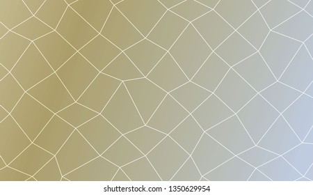 Modern geometrical abstract background with polygonal mesh elements Template for wallpaper, interior design, decoration, scrapbooking page. Vector illustration