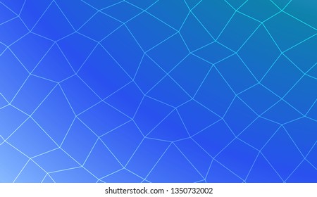 Modern geometrical abstract background with polygonal mesh elements Template for wallpaper, interior design, decoration, scrapbooking page. Vector illustration
