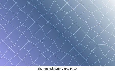 Modern geometrical abstract background with polygonal mesh elements Style for your business design. Vector illustration. Creative gradient color