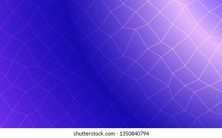 Modern geometrical abstract background with polygonal mesh elements Template for wallpaper, interior design, decoration, scrapbooking page. Vector illustration
