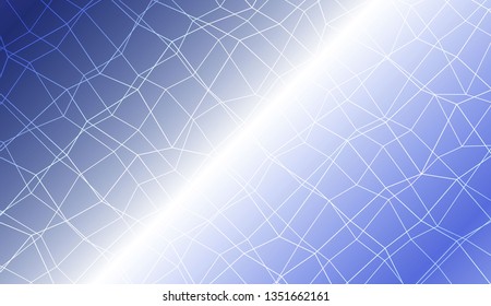 Modern geometrical abstract background with polygonal mesh elements Style for your business design. Vector illustration. Creative gradient color