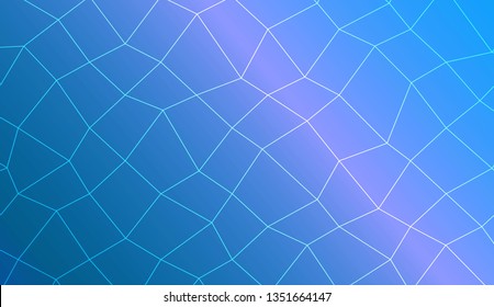 Modern geometrical abstract background with polygonal mesh elements Template for wallpaper, interior design, decoration, scrapbooking page. Vector illustration
