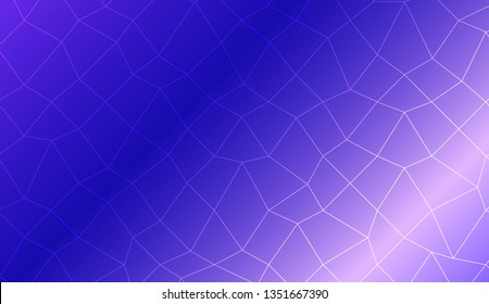 Modern geometrical abstract background with polygonal mesh elements Template for wallpaper, interior design, decoration, scrapbooking page. Vector illustration
