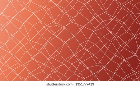 Modern geometrical abstract background with polygonal mesh elements Style for your business design. Vector illustration. Creative gradient color