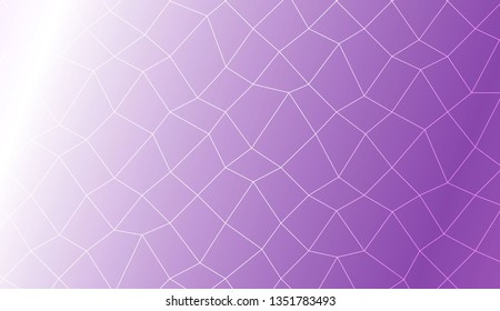 Modern geometrical abstract background with polygonal mesh elements Style for your business design. Vector illustration. Creative gradient color