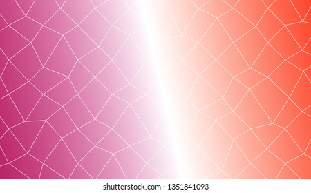 Modern geometrical abstract background with polygonal mesh elements Template for wallpaper, interior design, decoration, scrapbooking page. Vector illustration