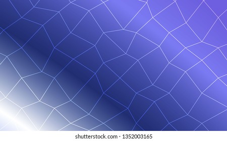 Modern geometrical abstract background with polygonal mesh elements Style for your business design. Vector illustration. Creative gradient color