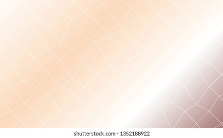 Modern geometrical abstract background with polygonal mesh elements Template for wallpaper, interior design, decoration, scrapbooking page. Vector illustration