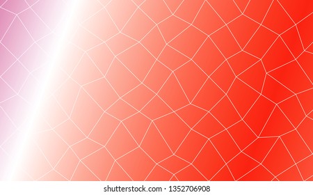 Modern geometrical abstract background with polygonal mesh elements Template for wallpaper, interior design, decoration, scrapbooking page. Vector illustration