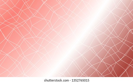 Modern geometrical abstract background with polygonal mesh elements Style for your business design. Vector illustration. Creative gradient color