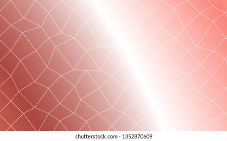 Modern geometrical abstract background with polygonal mesh elements Style for your business design. Vector illustration. Creative gradient color