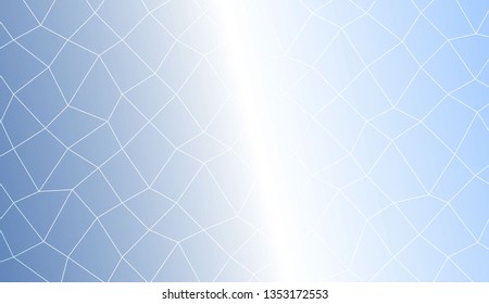 Modern geometrical abstract background with polygonal mesh elements Style for your business design. Vector illustration. Creative gradient color