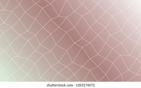 Modern geometrical abstract background with polygonal mesh elements Template for wallpaper, interior design, decoration, scrapbooking page. Vector illustration