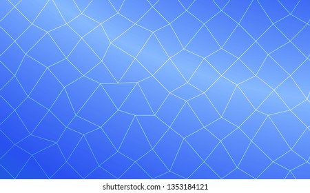 Modern geometrical abstract background with polygonal mesh elements Template for wallpaper, interior design, decoration, scrapbooking page. Vector illustration
