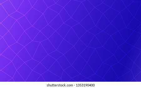 Modern geometrical abstract background with polygonal mesh elements Template for wallpaper, interior design, decoration, scrapbooking page. Vector illustration