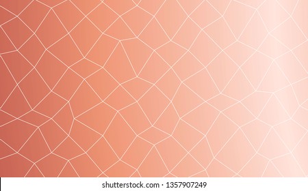 Modern geometrical abstract background with polygonal mesh elements Style for your business design. Vector illustration. Creative gradient color
