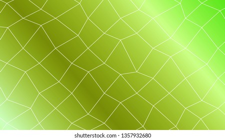 Modern geometrical abstract background with polygonal mesh elements Style for your business design. Vector illustration. Creative gradient color