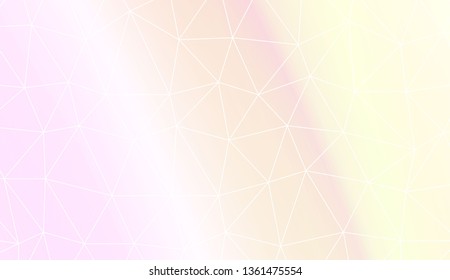 Modern geometrical abstract background with polygonal elements Style for your business design. Vector illustration. Creative gradient color