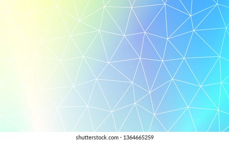 Modern geometrical abstract background with polygonal elements Style for your business design. Vector illustration. Creative gradient color