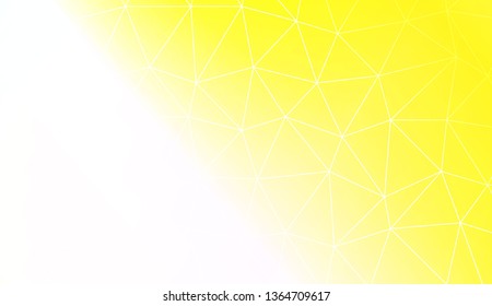 Modern geometrical abstract background with polygonal elements For interior wallpaper, smart design, fashion print. Vector illustration. Creative gradient color
