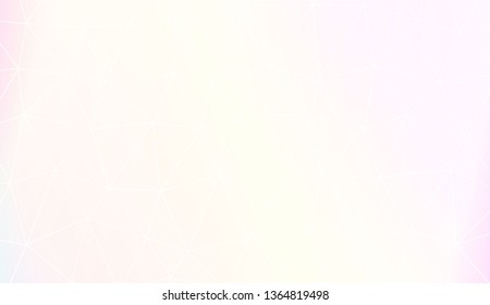 Modern geometrical abstract background with polygonal elements For interior wallpaper, smart design, fashion print. Vector illustration. Creative gradient color