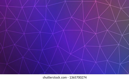 Modern geometrical abstract background with polygonal elements Style for your business design. Vector illustration. Creative gradient color