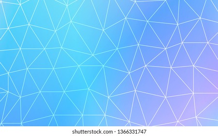 Modern geometrical abstract background with polygonal elements Style for your business design. Vector illustration. Creative gradient color