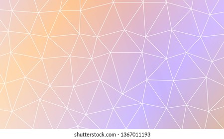 Modern geometrical abstract background with polygonal elements Style for your business design. Vector illustration. Creative gradient color