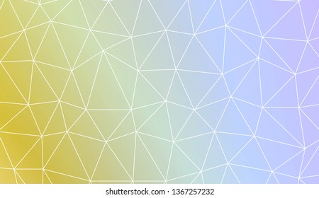 Modern geometrical abstract background with polygonal elements Style for your business design. Vector illustration. Creative gradient color
