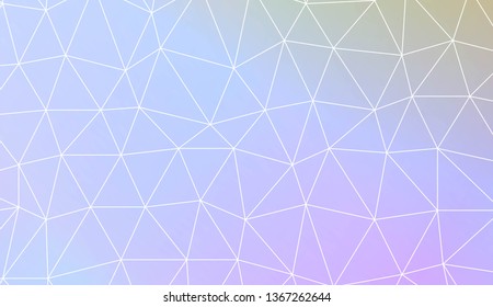 Modern geometrical abstract background with polygonal elements Style for your business design. Vector illustration. Creative gradient color