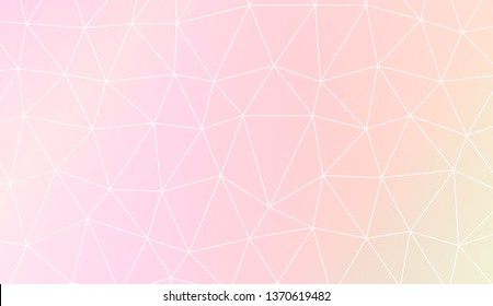 Modern geometrical abstract background with polygonal elements Style for your business design. Vector illustration. Creative gradient color