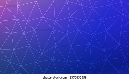 Modern geometrical abstract background with polygonal elements Style for your business design. Vector illustration. Creative gradient color