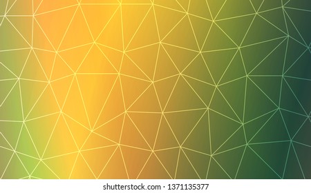 Modern geometrical abstract background with polygonal elements Style for your business design. Vector illustration. Creative gradient color