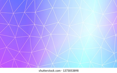 Modern geometrical abstract background with polygonal elements Style for your business design. Vector illustration. Creative gradient color