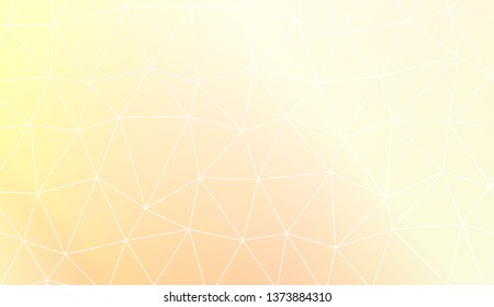 Modern geometrical abstract background with polygonal elements For interior wallpaper, smart design, fashion print. Vector illustration. Creative gradient color