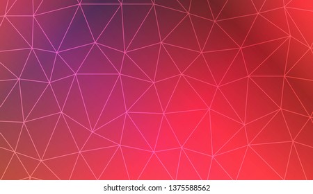 Modern geometrical abstract background with polygonal elements Style for your business design. Vector illustration. Creative gradient color