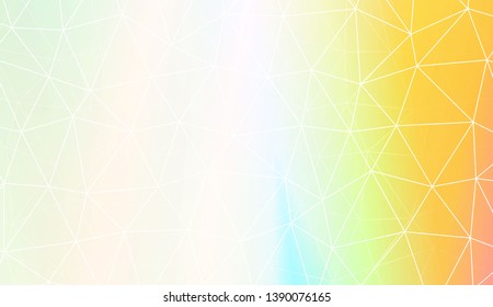 Modern geometrical abstract background with polygonal pattern with triangles elements Template for wallpaper, interior design, decoration, scrapbooking page. Vector illustration. Gradient color