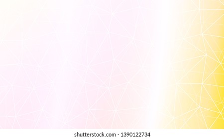 Modern geometrical abstract background with polygonal pattern with triangles elements Template for wallpaper, interior design, decoration, scrapbooking page. Vector illustration. Gradient color