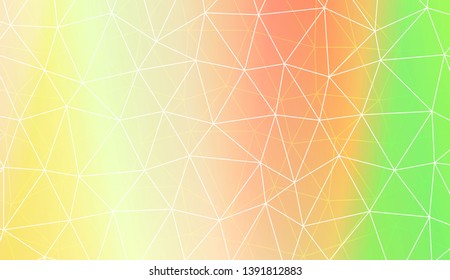 Modern geometrical abstract background with polygonal pattern with triangles elements Template for wallpaper, interior design, decoration, scrapbooking page. Vector illustration. Gradient color