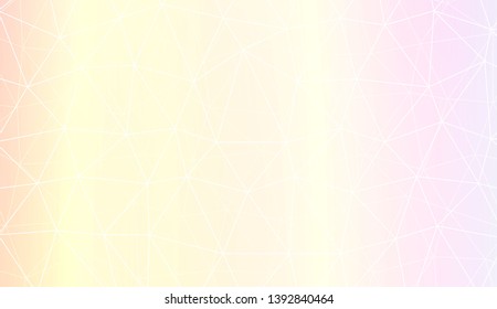 Modern geometrical abstract background with polygonal pattern with triangles elements Template for wallpaper, interior design, decoration, scrapbooking page. Vector illustration. Gradient color