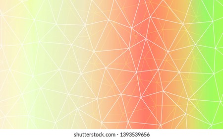 Modern geometrical abstract background with polygonal pattern with triangles elements Template for wallpaper, interior design, decoration, scrapbooking page. Vector illustration. Gradient color