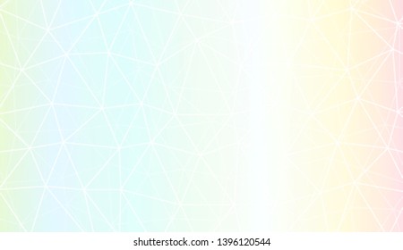 Modern geometrical abstract background with polygonal pattern with triangles elements Template for wallpaper, interior design, decoration, scrapbooking page. Vector illustration. Gradient color