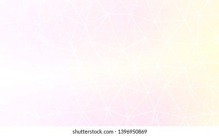 Modern geometrical abstract background with polygonal pattern with triangles elements Template for wallpaper, interior design, decoration, scrapbooking page. Vector illustration. Gradient color