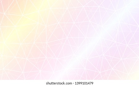Modern geometrical abstract background with polygonal pattern with triangles elements Template for wallpaper, interior design, decoration, scrapbooking page. Vector illustration. Gradient color