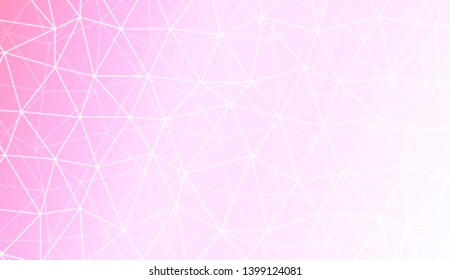 Modern geometrical abstract background with polygonal pattern with triangles elements Template for wallpaper, interior design, decoration, scrapbooking page. Vector illustration. Gradient color