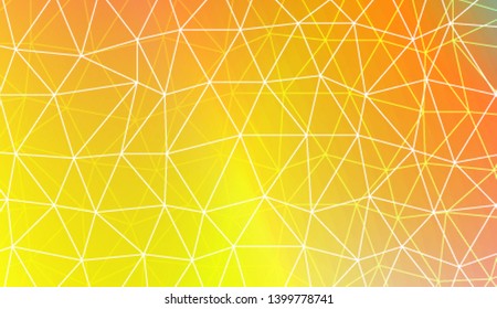 Modern geometrical abstract background with polygonal pattern with triangles elements Template for wallpaper, interior design, decoration, scrapbooking page. Vector illustration. Gradient color