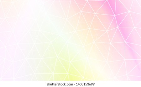 Modern geometrical abstract background with polygonal pattern with triangles elements Template for wallpaper, interior design, decoration, scrapbooking page. Vector illustration. Gradient color