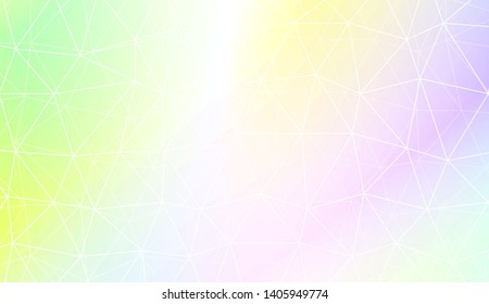Modern geometrical abstract background with polygonal pattern with triangles elements Template for wallpaper, interior design, decoration, scrapbooking page. Vector illustration. Gradient color