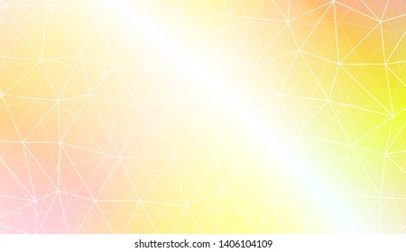 Modern geometrical abstract background with polygonal pattern with triangles elements Template for wallpaper, interior design, decoration, scrapbooking page. Vector illustration. Gradient color