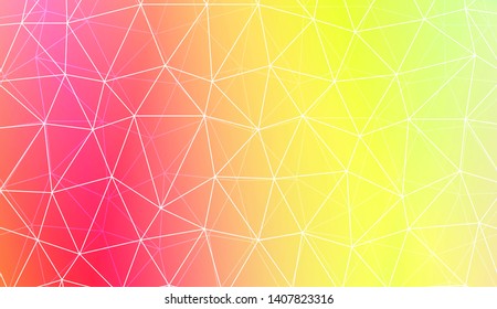 Modern geometrical abstract background with polygonal pattern with triangles elements Template for wallpaper, interior design, decoration, scrapbooking page. Vector illustration. Gradient color